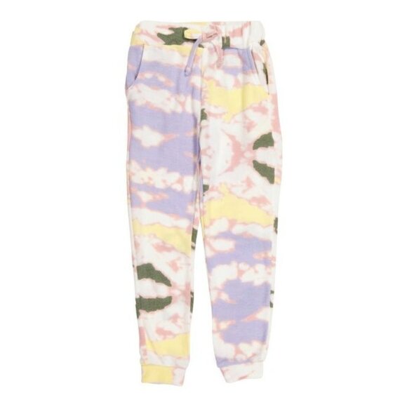 POOF Little Girls Tie Dye Joggers Size Large - Picture 1 of 4